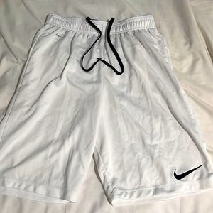 White Nike Shorts. In perfect condition.
